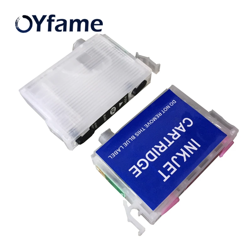 Картридж OYfame T0821 многоразовый картридж с чипами ARC для принтеров Epson Stylus R270 R390 RX590