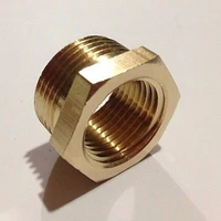brass reducer 2 bsp male thread to 1 14 bsp female thread reducing bush adapter fitting gas air water fuel