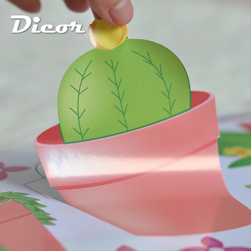DICOR DIY милые качели девушка наклейки на стену для детей комнаты Декор дома