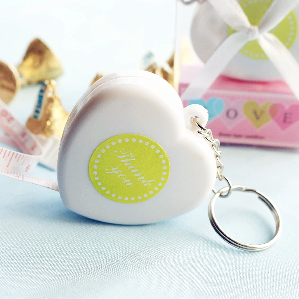 

Выдвижная рулетка в форме сердца, 150 см, 5 футов, брелок, милый подарок на день Святого Валентина