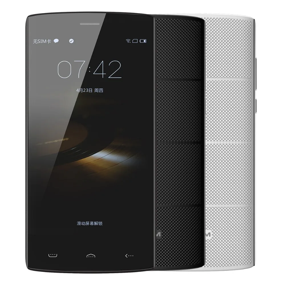 В наличии HOMTOM HT7 5 &quotHD 720P смартфон с IPS экраном Android 1 4 ядра MTK6580A г + 8G ROM 8MP 3000 мАч