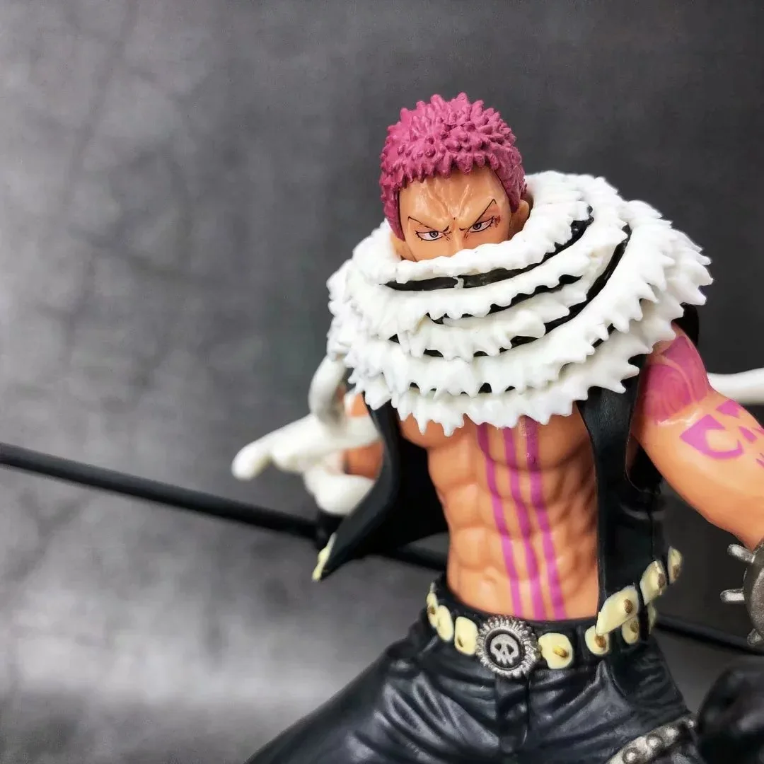 Аниме One Piece P.O.P Charlotte Katakuri экшн фигурка модель игрушки 18 см|Игровые фигурки и
