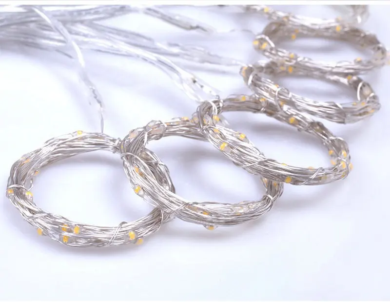 3 м * 300led питаемые через USB порт микро медной проволоки Фея нитяная штора