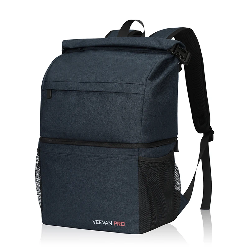 Новинка года унисекс изоляция обеда Bagpack для мужчин женщин путешествия Пикник сумка-холодильник multi семья поездки студент сумки для обедов - Цвет: Темно-серый