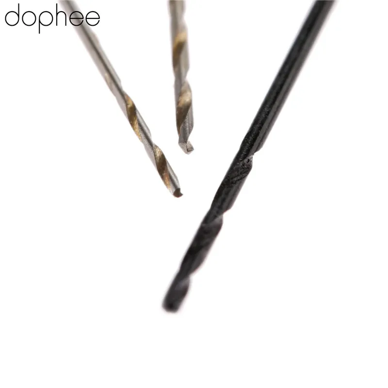Набор сверл dopee 50 шт., сверло из быстрорежущей стали 0,5/0,6/0,7/0,8/1 мм, Электрический деревообрабатывающий инструмент с прямым хвостовиком