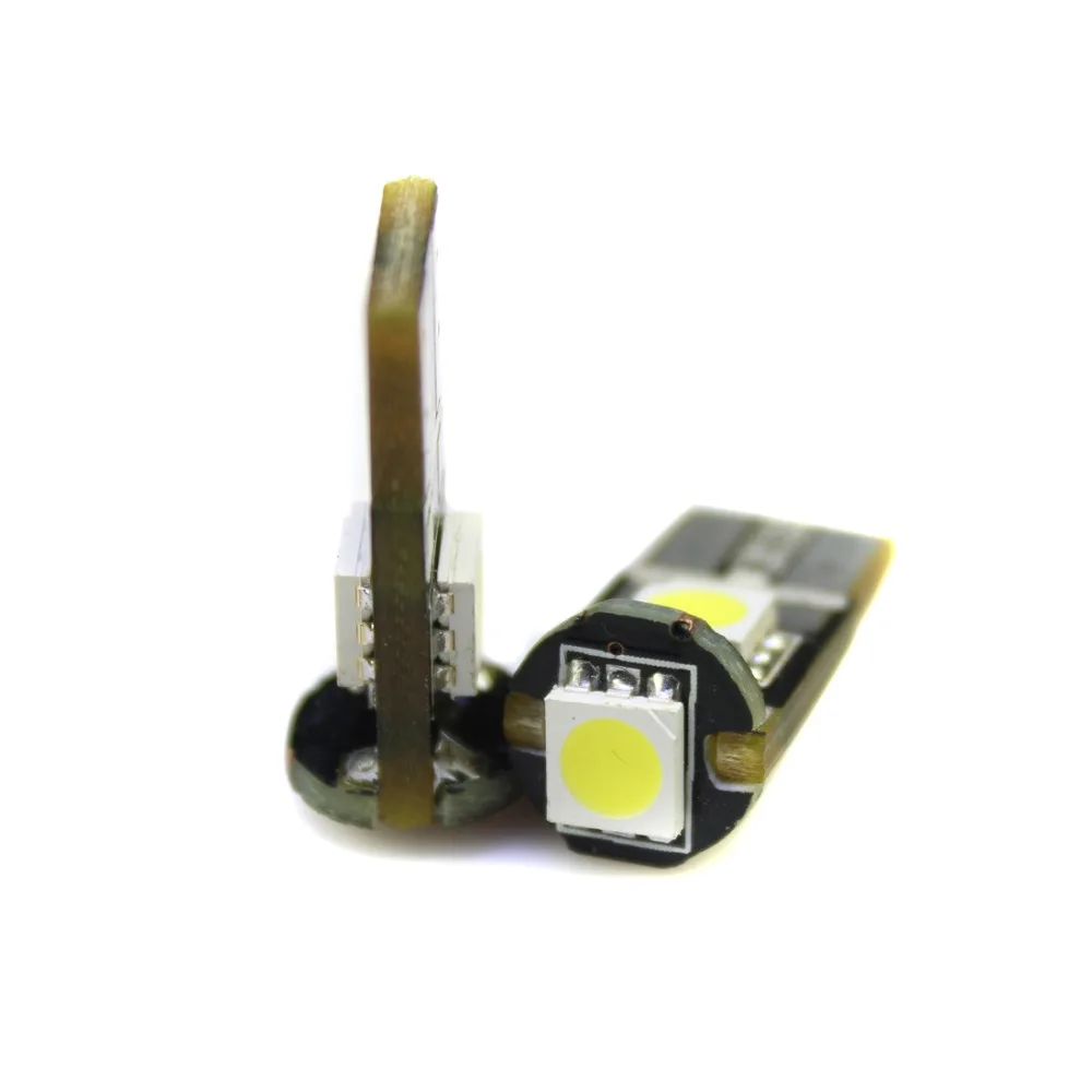 2X SCOE T10 W5W 12 В 3SMD 5050 светодиодный Стайлинг автомобиля светодиодсветильник ка