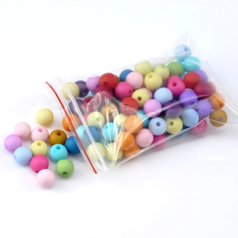 DoreenBeads 300 шт смешанные в случайном порядке круглые акриловые бусины 8 мм (3/8 &quot)