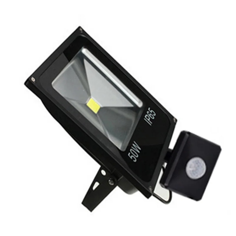 

Outdoor PIR Adjustable Floodlights 10W 20W 30W 50W LED Motion sensor Flood lights Reflector AC110V 220V Wall Lamp Spotlight