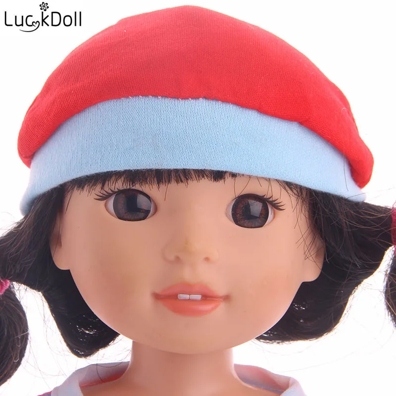 Luckdoll разнообразие модная одежда костюм для 14,5 дюймов куклы WellieWishers, детская лучшая кукла аксессуары