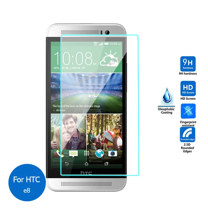 2 шт закаленное стекло для Htc One Mini 2 M7 M8 M8S M9 M9s Plus E8 E9 Защитная пленка для экрана 2,5 Защитная пленка для M 7 8 9 8s E 9