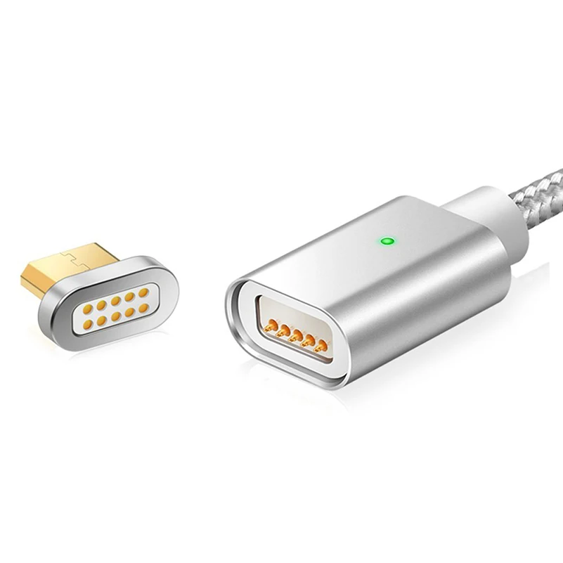 Магнитный зарядный кабель Micro USB для телефонов Samsung Xiaomi Huawei Android быстрой зарядки и