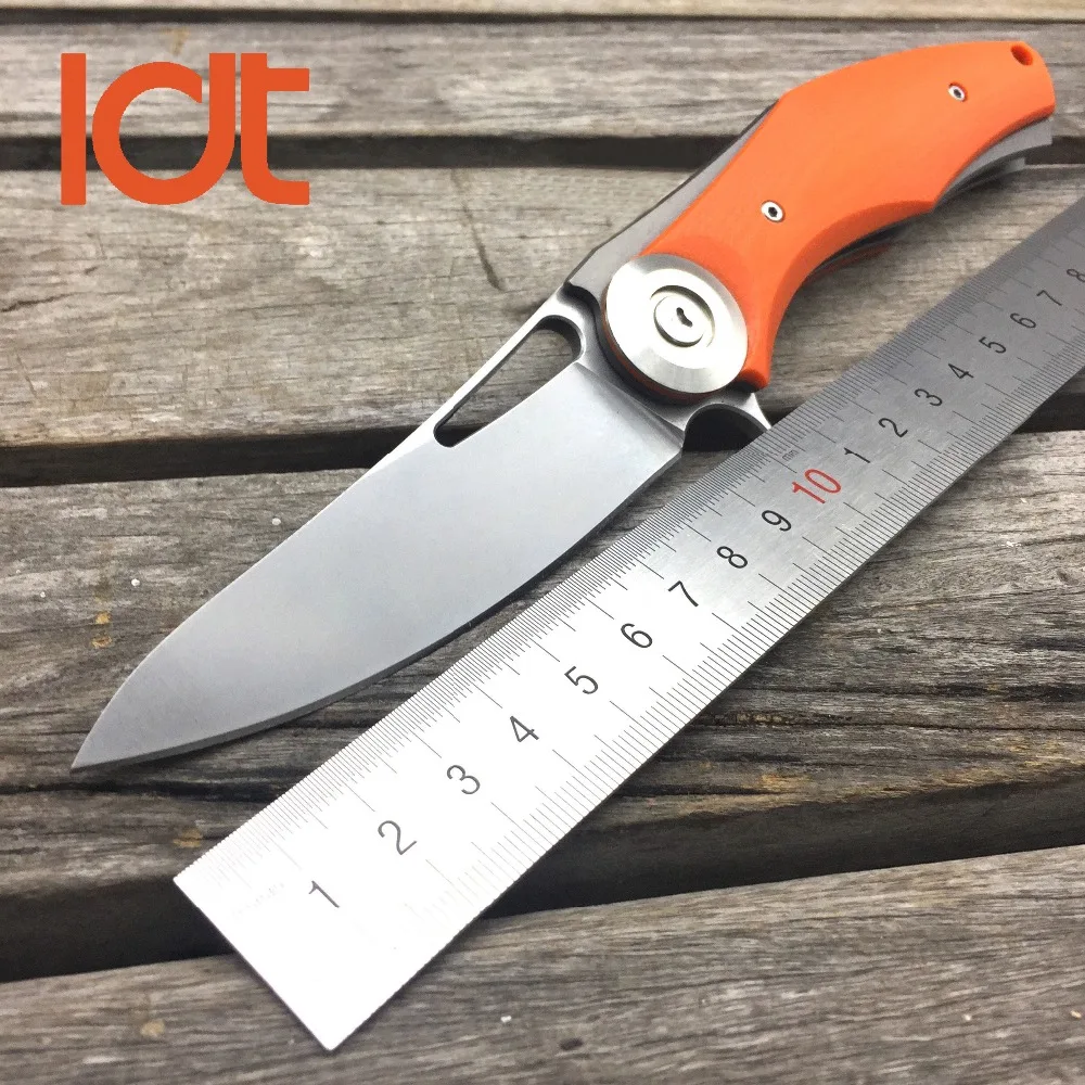 Складной нож LDT Bear Dark Wild Boar D2 лезвие из стали G10 тактические ножи Походный
