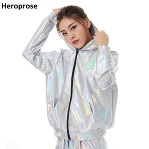 Куртка-бомбер детская флуоресцентная, с карманами, весна-осень