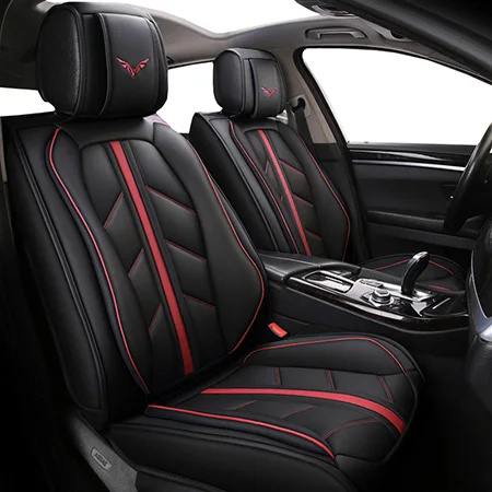 Black Standard Высокое качество Специальный кожаный чехол автокресла для mazda CX-9 cx9 demio familia premacy дань 6 gg gh gj 2010 2009 2008 2007 - Название цвета: Black Standard