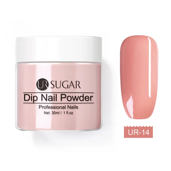 pattern 14 Ur Sugar погружение французский порошок ногтей блеск пигмент градиент ногтей натуральный 30 г цвет голографическое искусство ногтей украшения Dip блеск - Цвет: pattern 14