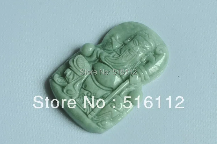High Quality jewelry Burma GUANGONG Pendant Craving Jadeite Big Stone Necklace |
