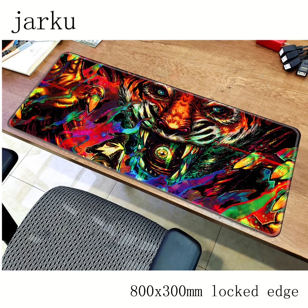 hotline miami mouse pad gamer 800x300mm notbook mat large gaming mousepad HD print PC desk padmouse |
