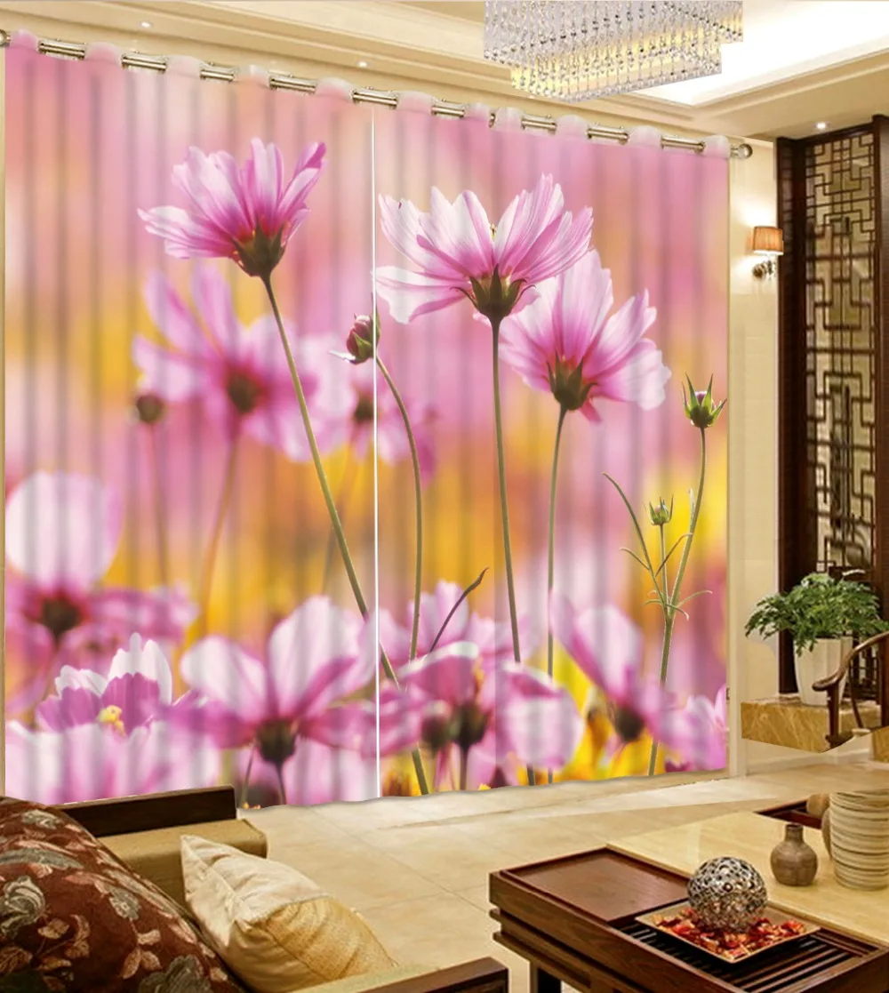 Римские шторы роскошные затемненные 3D оконные для гостиной спальни