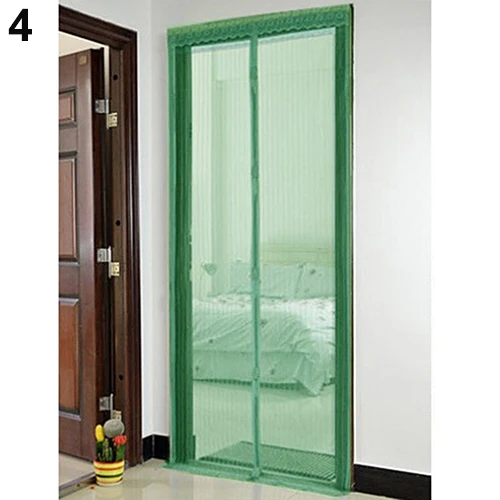 Лидер продаж! Премиум Hands-Free Магнитная Дверь летать Экран Magic анти-москитные сетки