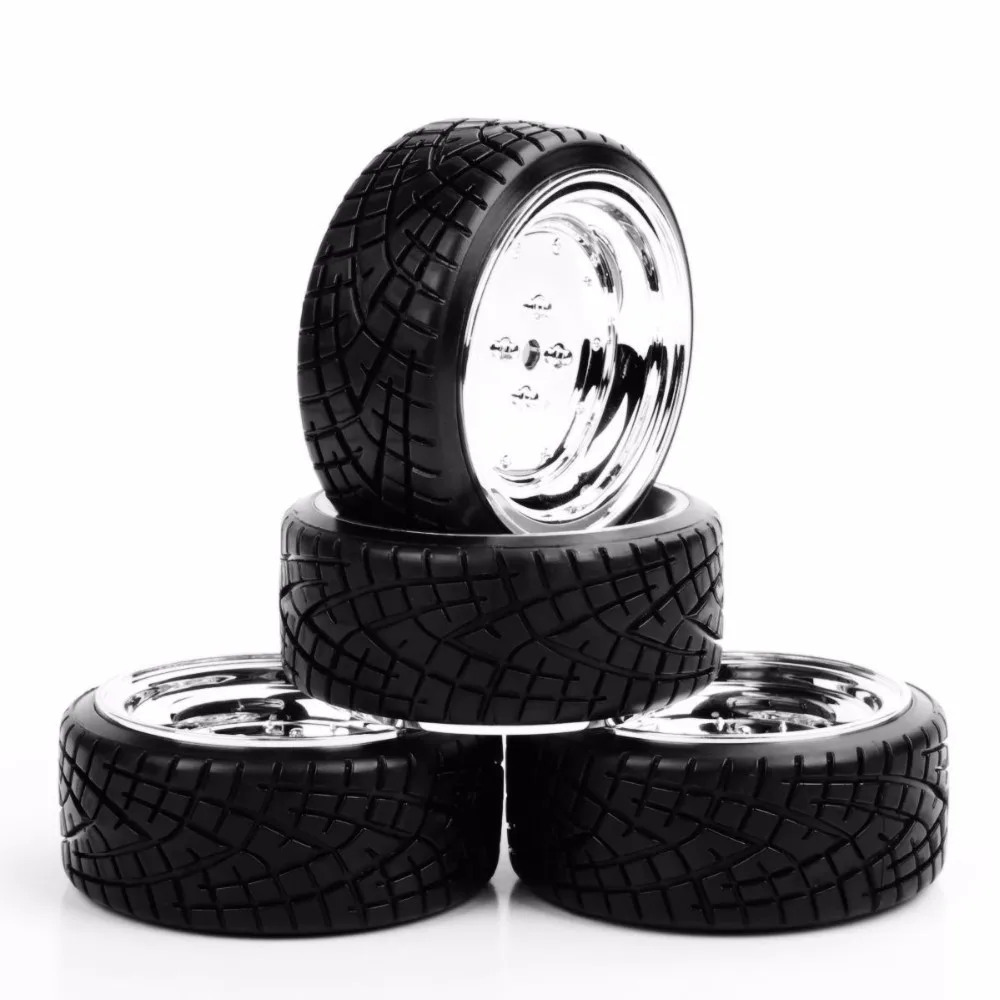 PP0290+ PP0107 1/10 Масштаб RC шины для дрифта и колесные диски с 6 мм смещением и 12 мм шестигранной подходит на дороге Модель автомобиля игрушки аксессуар