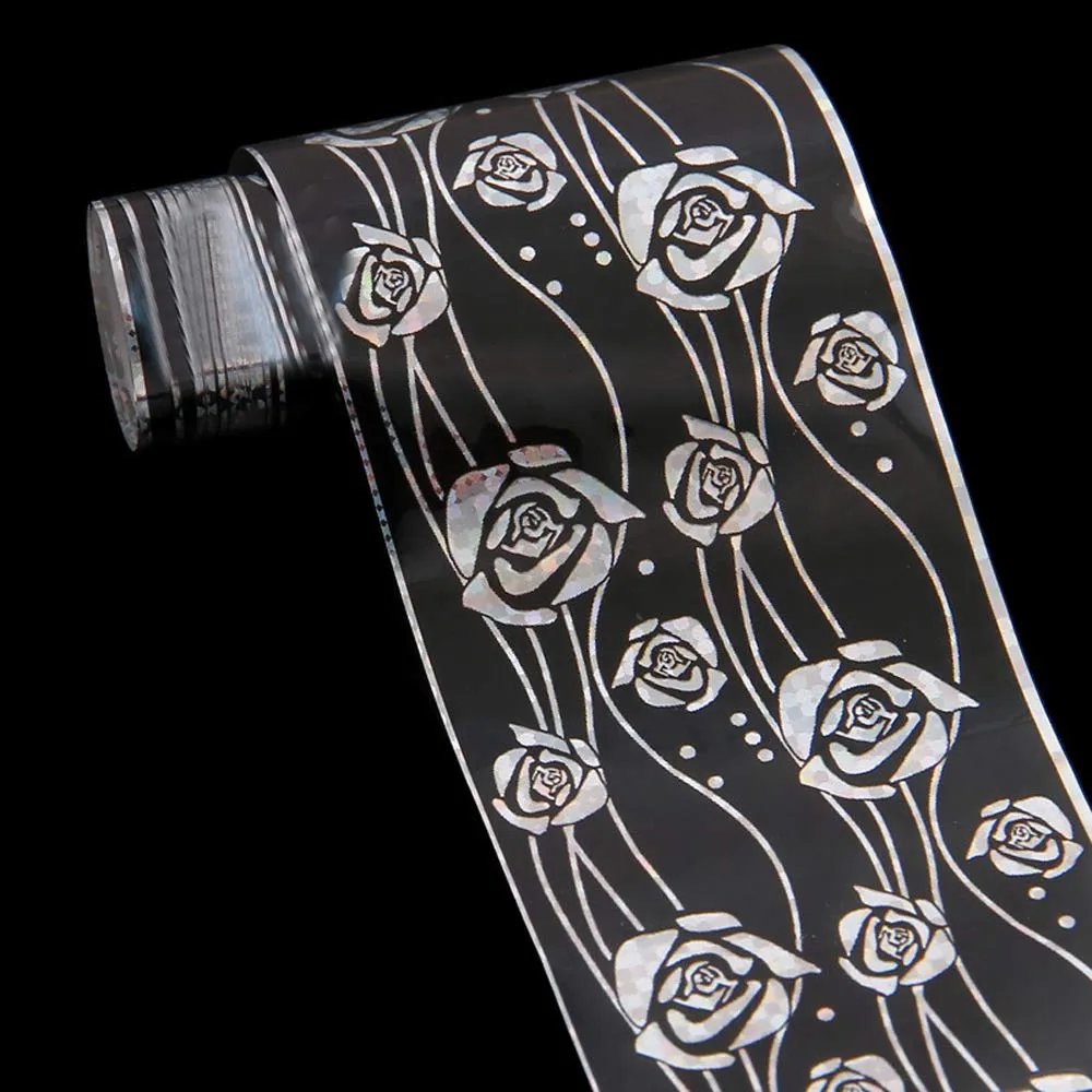 Звездное небо дизайн ногтей Фольга наклейки переводная Наклейка Советы Маникюр