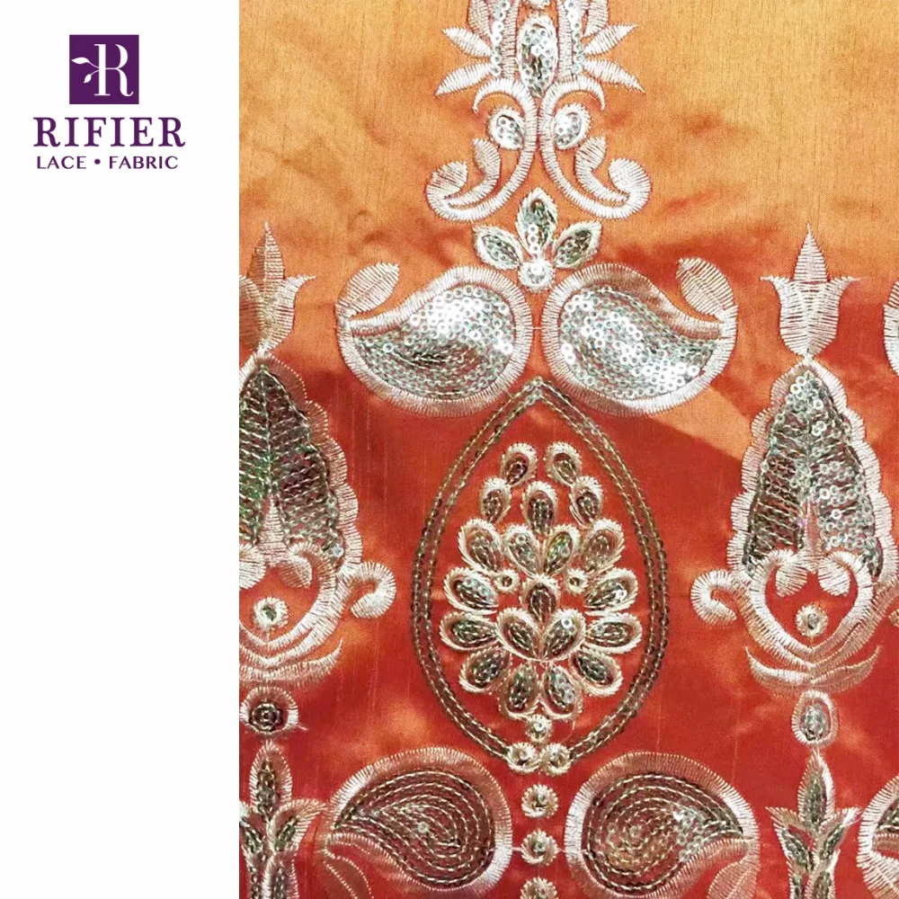 Индийский Георгий кружевной материал 2 ярда тюль индийский шелк Сырец Сетчатое