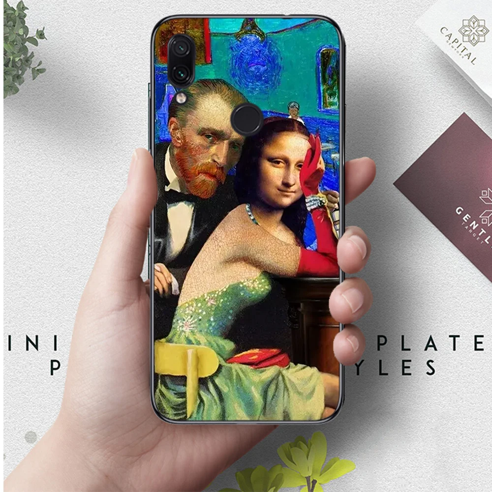 Забавный силиконовый чехол Lavaza Mona Lisa для Xiaomi Redmi 4A 4X5 5A 6 6A 7 7A 8 8A K20 Pro Plus S2 Go - Цвет: 10