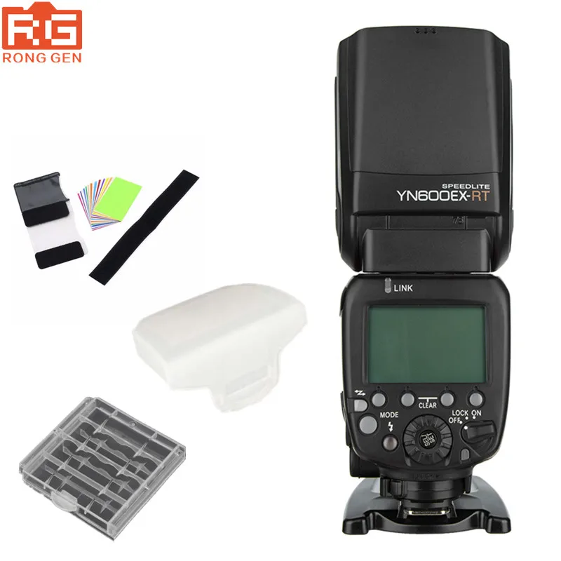 Беспроводная вспышка YONGNUO YN600EX RT II 2 4G HSS 1/8000s Master TTL для камеры Canon 600EX RT|speedlite for