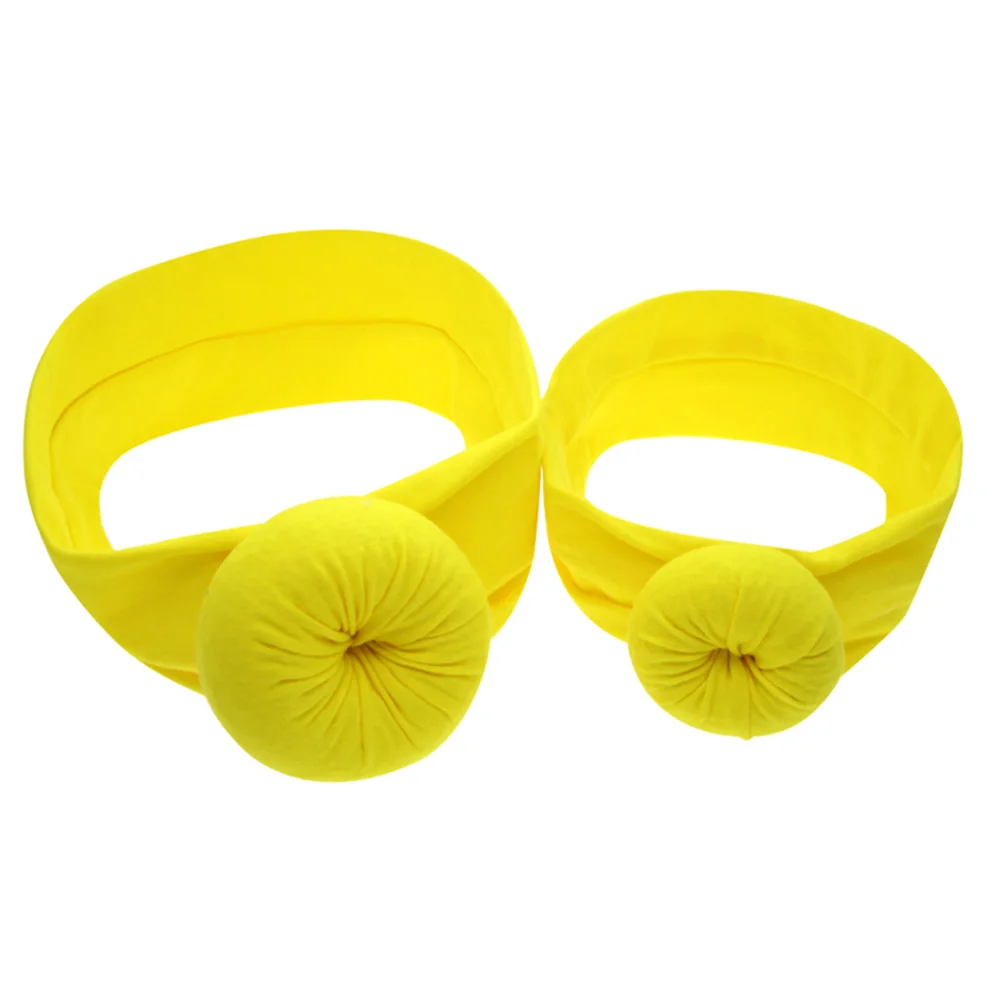 Повязка на голову с бантом для мамы и детей 6 пар милый эластичный набор повязок