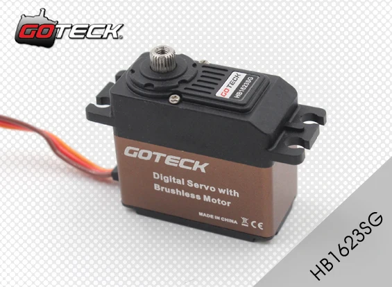 Сервопривод Goteck HB1623SG для радиоуправляемой модели автомобиля самолета | Отзывы и видеообзор
