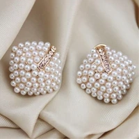 popular jewelry selling womens european and american wind elegant temperament pearl earrings