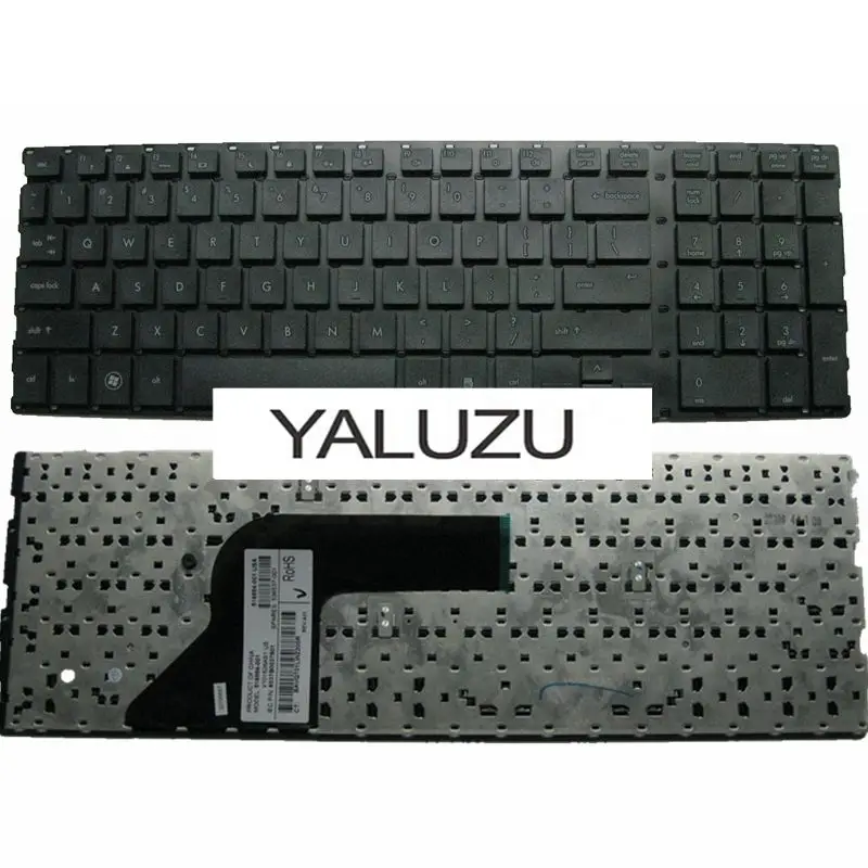 Английская клавиатура YALUZU для ноутбука HP Probook 4510 4710 4510S 4515S 4710S 4750S США без рамки |