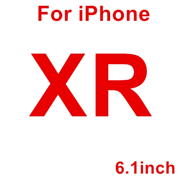 MaxGear [3 шт.] 9H 2.5D Закаленное стекло для iPhone 5 5S SE 8 7 6 6s Plus Защитная пленка для экрана для iPhone X XR XS Max - Цвет: For XR