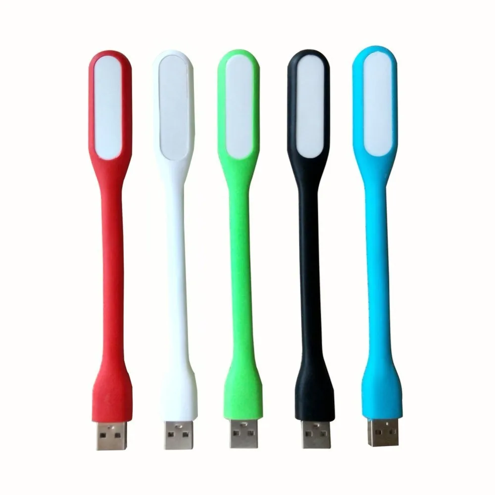 2018 силикагель многоцветный Мини USB лампа для чтения книг свет светодиодный