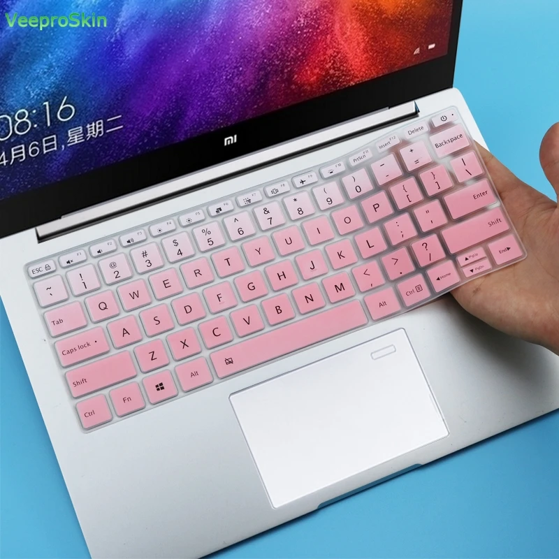 Силиконовый чехол для клавиатуры Xiaomi Mi Air 13 3 дюйма Mibook ноутбук дюймовый защитный