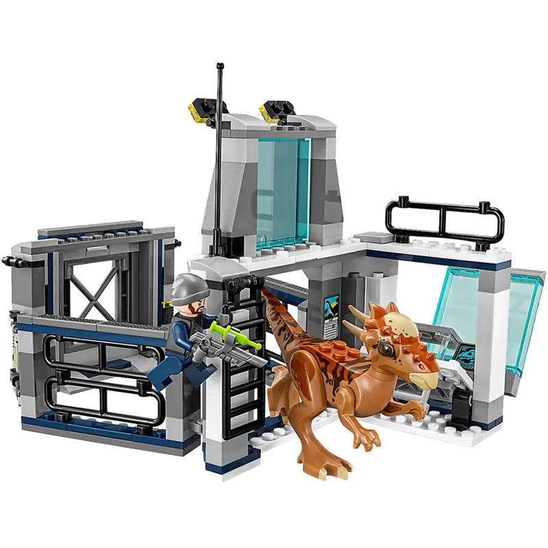 Bela мир Юрского периода Stygimoloch Breakout Строительный набор совместимых Legoings 75927