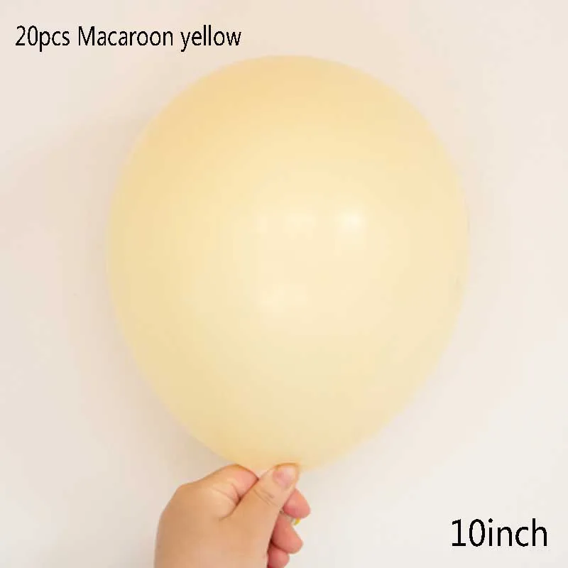 20pc maka huang 150 см розовая маленькая лошадка, фольгированные воздушные шары-единороги, животные, Гелиевый шар, единорог, с днем рождения, украшения, принадлежности, детские игрушки - Цвет: 20pc maka huang
