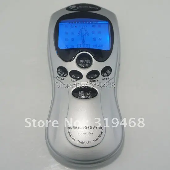 35 шт./лот РА с Задний план свет цифровой ЖК-дисплей терапия Акупунктура Средства