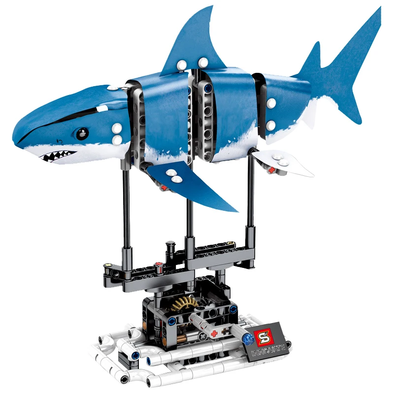 7006D Creator FORMA Ink Koi Skin/Koi/Splash Koi Skin/Shark Skin Technic строительные блоки игрушки для детей с - Цвет: 7006D