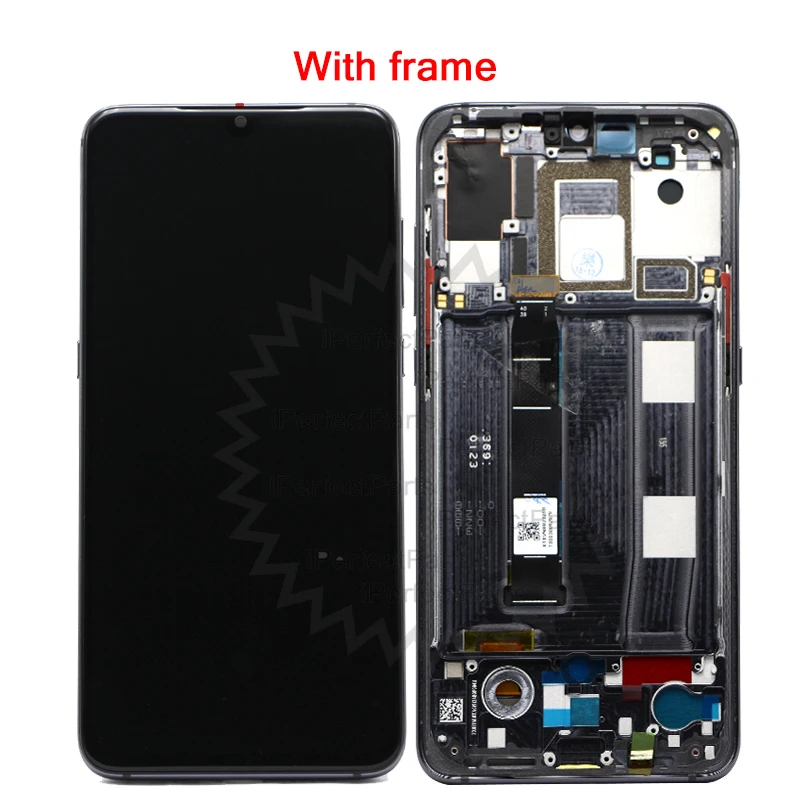 6.39'' Original LCD For xiaomi Mi 9 LCD Display Touch Screen Digitizer Assembly with frame For xiaomi Mi9 M1902F1G Display enlarge
