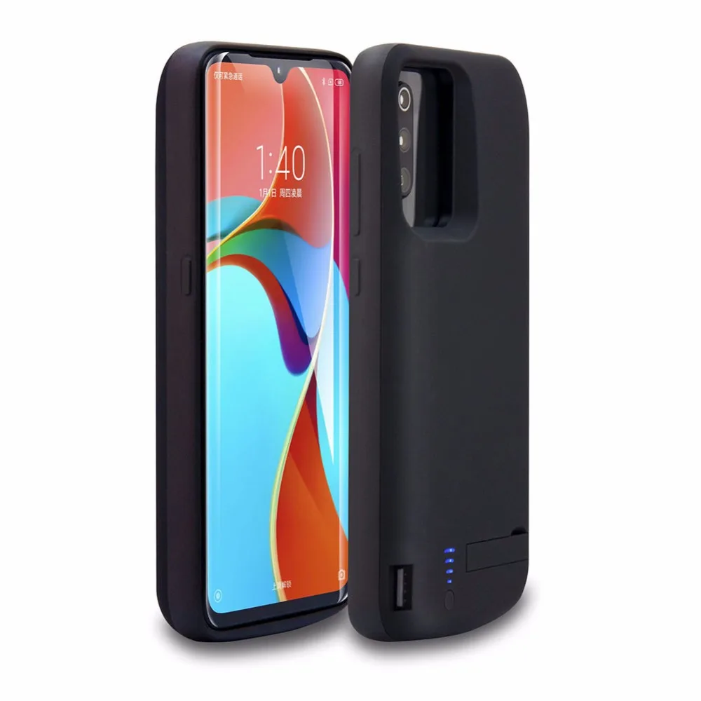 NTSPACE Расширенный аккумулятор зарядное устройство Чехлы для Xiaomi Mi 9 power bank чехол 5000 мАч портативный блок питания зарядное устройство чехол