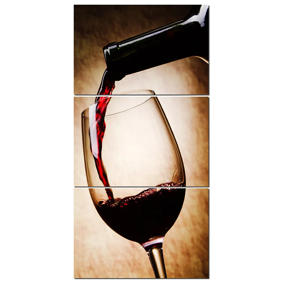 3 Pieces liquor wine cooler bar party posters and prints Painting wall artCanvas art pictures For Living Room | Дом и сад