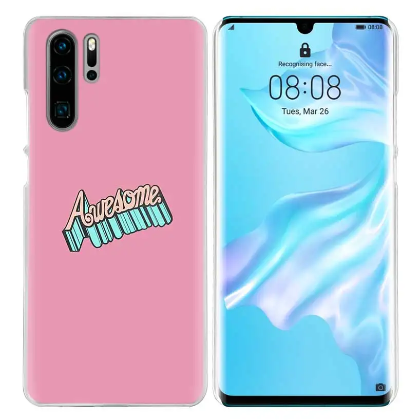 Эстетика vaporwave художественный чехол для huawei P20 P Smart Z Plus P30 P10 P9 P8 mate 10 20 lite Pro жесткий чехол для телефона из поликарбоната