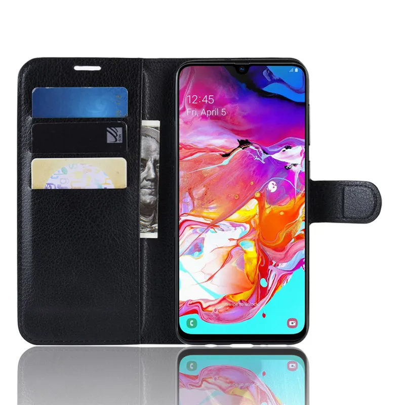 Кожаный чехол для Samsung Galaxy M01 Core 2020 A30 A50 A70 A60 A90 5G Чехлы флип бумажник A31 A50S A 50