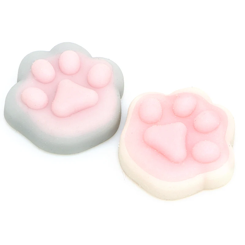 Новый оригинальный японский отпечаток лапки щенка Mochi Squeeze растягивающийся каваи