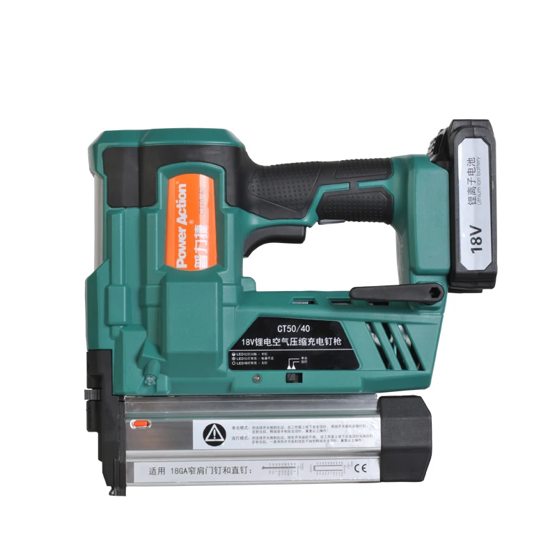 Электрический пистолет для ногтей беспроводной с литиевой батареей 18 в F15 50 K10 40|18v