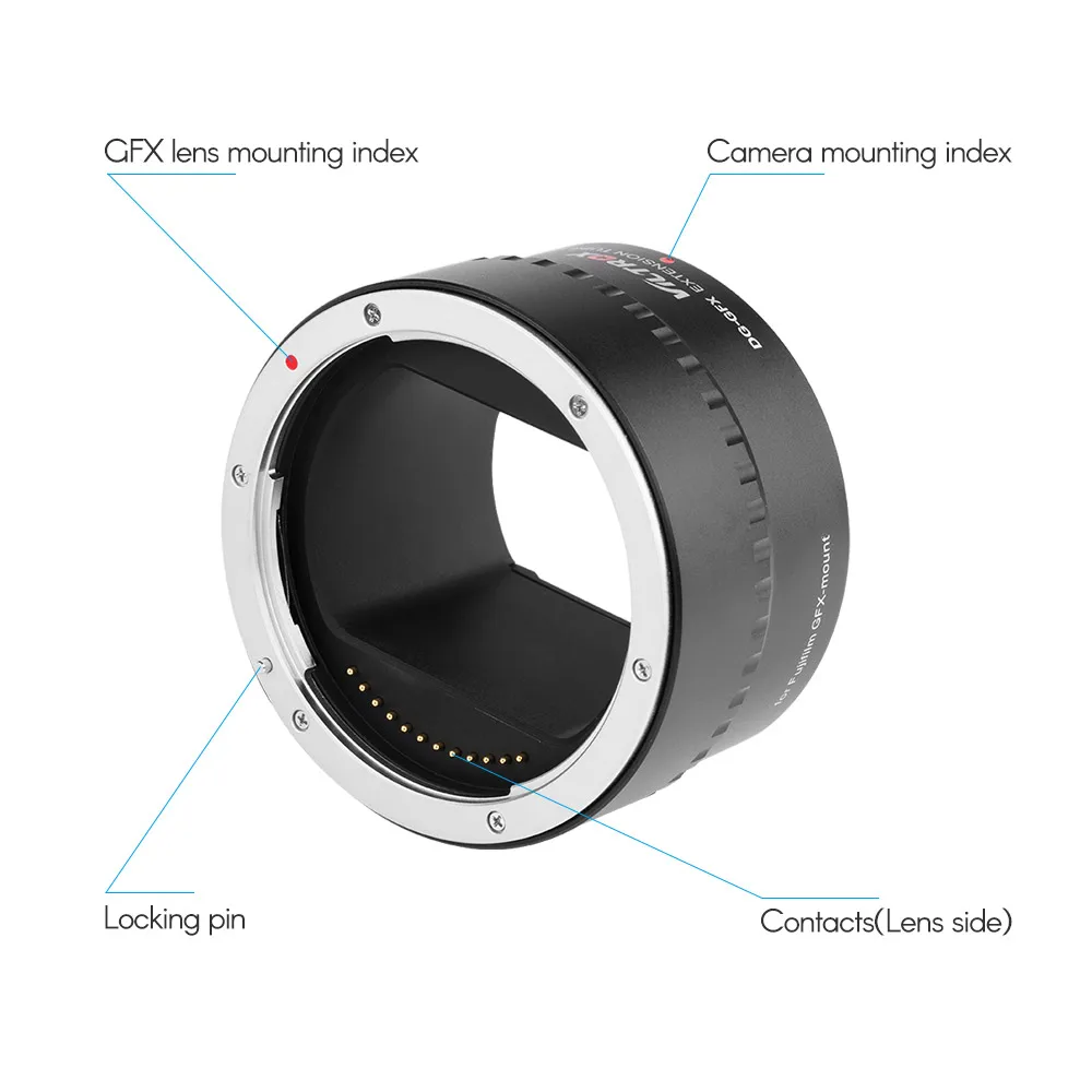 Viltrox DG GFX 45 мм кольцевой адаптер для объектива автоматическое электронное