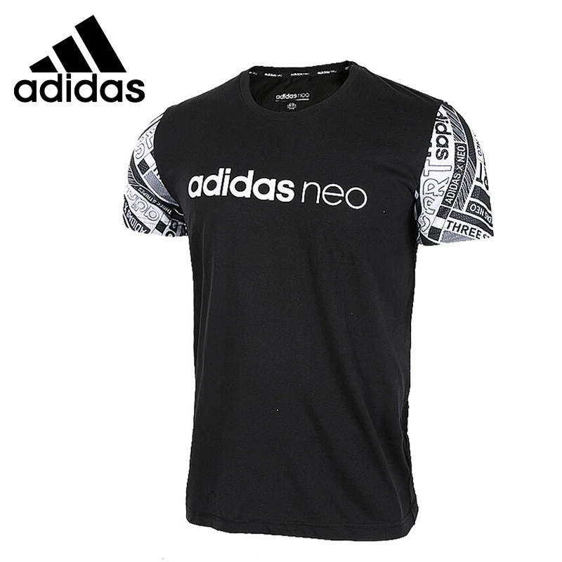 Original New Arrival Adidas NEO Label M BST LOGO T Men's T-shirts short sleeve Sportswear | Спорт и развлечения