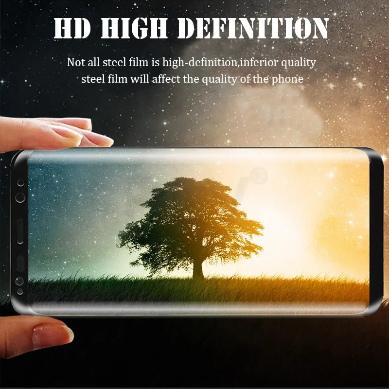 99D полностью изогнутое закаленное стекло для samsung Galaxy S8 S9 Plus Note 9 8 Защита экрана для samsung A8 A6 S7 Edge защитная пленка