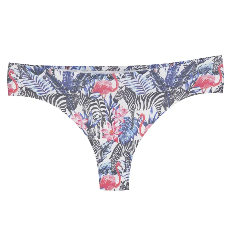 paradise animals Women Panties Butt Lifter Underwear Thongs Sexy G String Pants Briefs Calcinhas Culotte |
